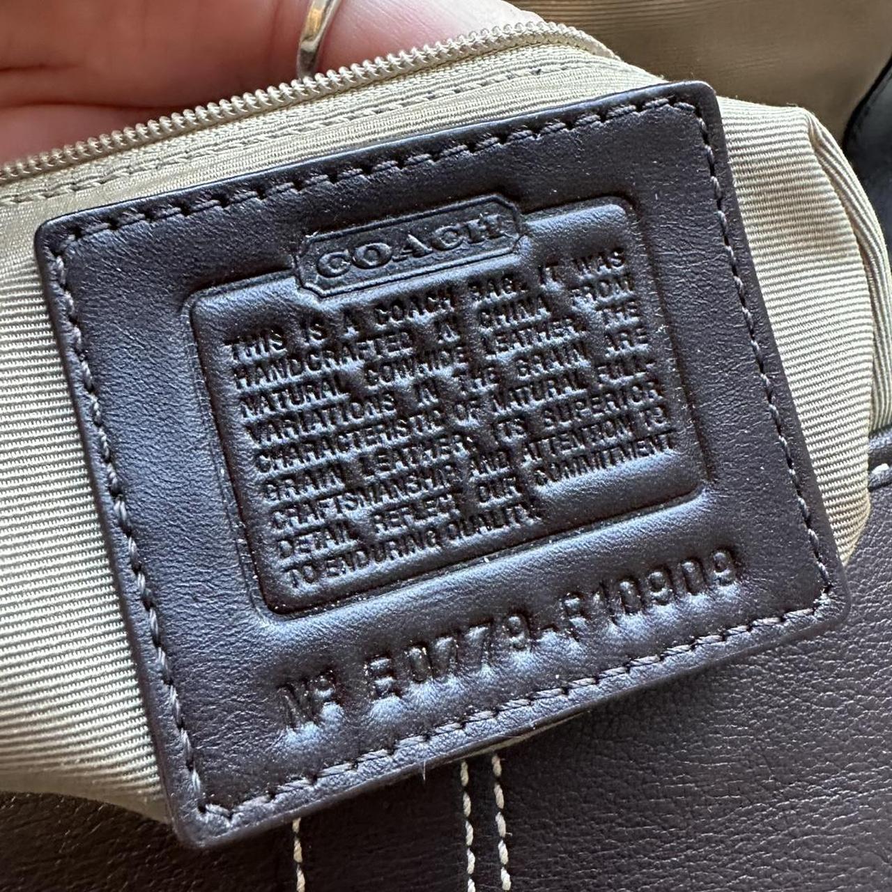 vintage y2k coach brown mini soho leather shoulder bag 15