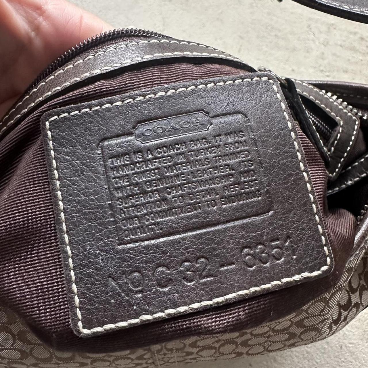 vintage y2k coach brown croissant shoulder bag 8