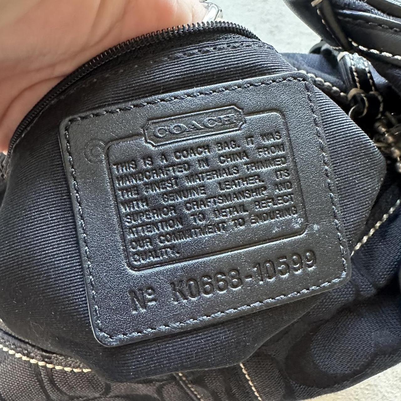 vintage y2k coach black croissant shoulder bag 14