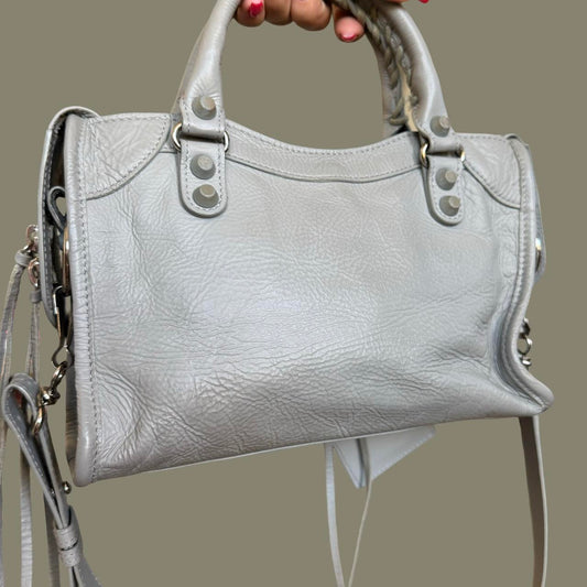 Authentic Balenciaga Classic City Mini – Grey