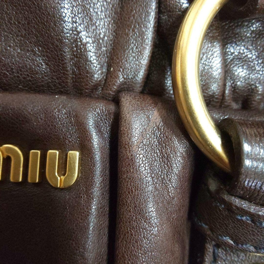 MIU MIU handbag shoulder bag with bag