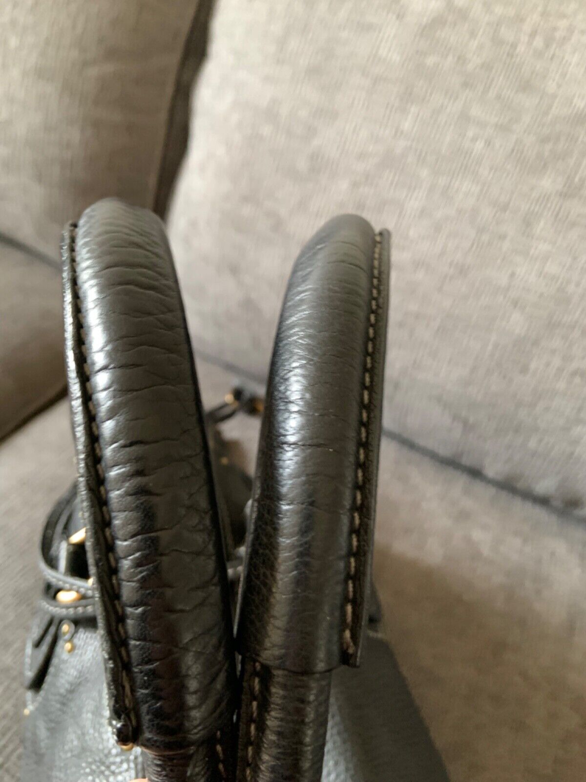 Chloe paddington black leather east west shoulder hobo bag lock key