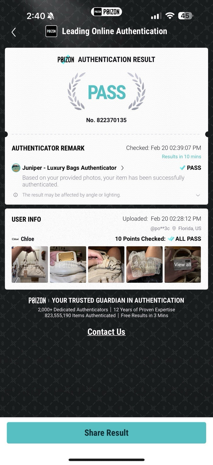 authentic Chloe paddington leather shoulder bag hand bag ivory ships quick 💨