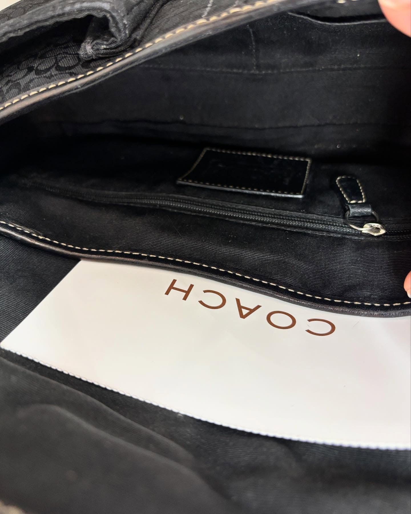 black coach vintage bag 3