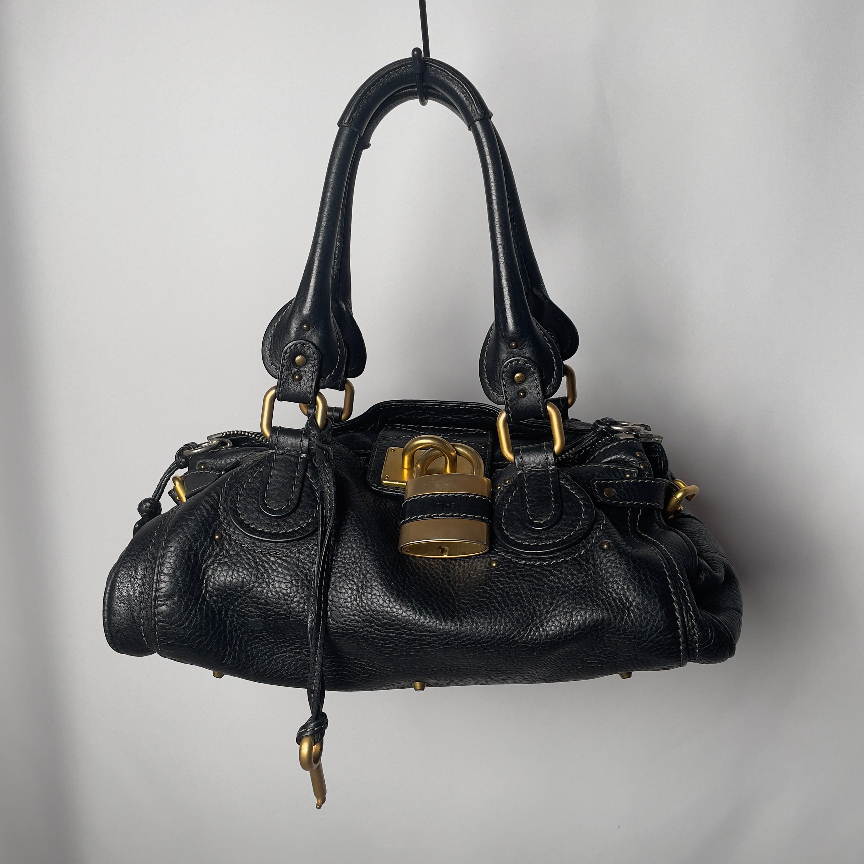 🔥 Pre-owned CHLOÉ 2009 paddington in black 🔥