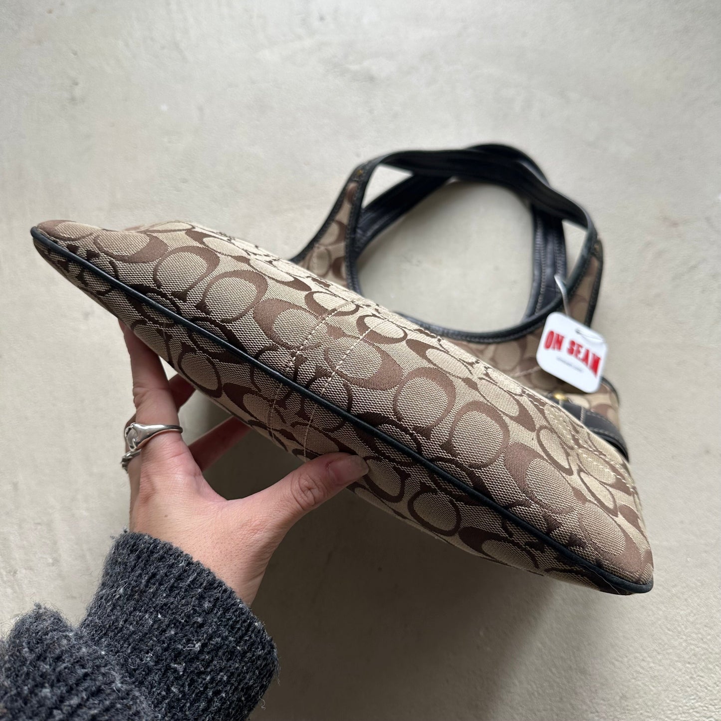 vintage y2k coach brown shoulder bag 13