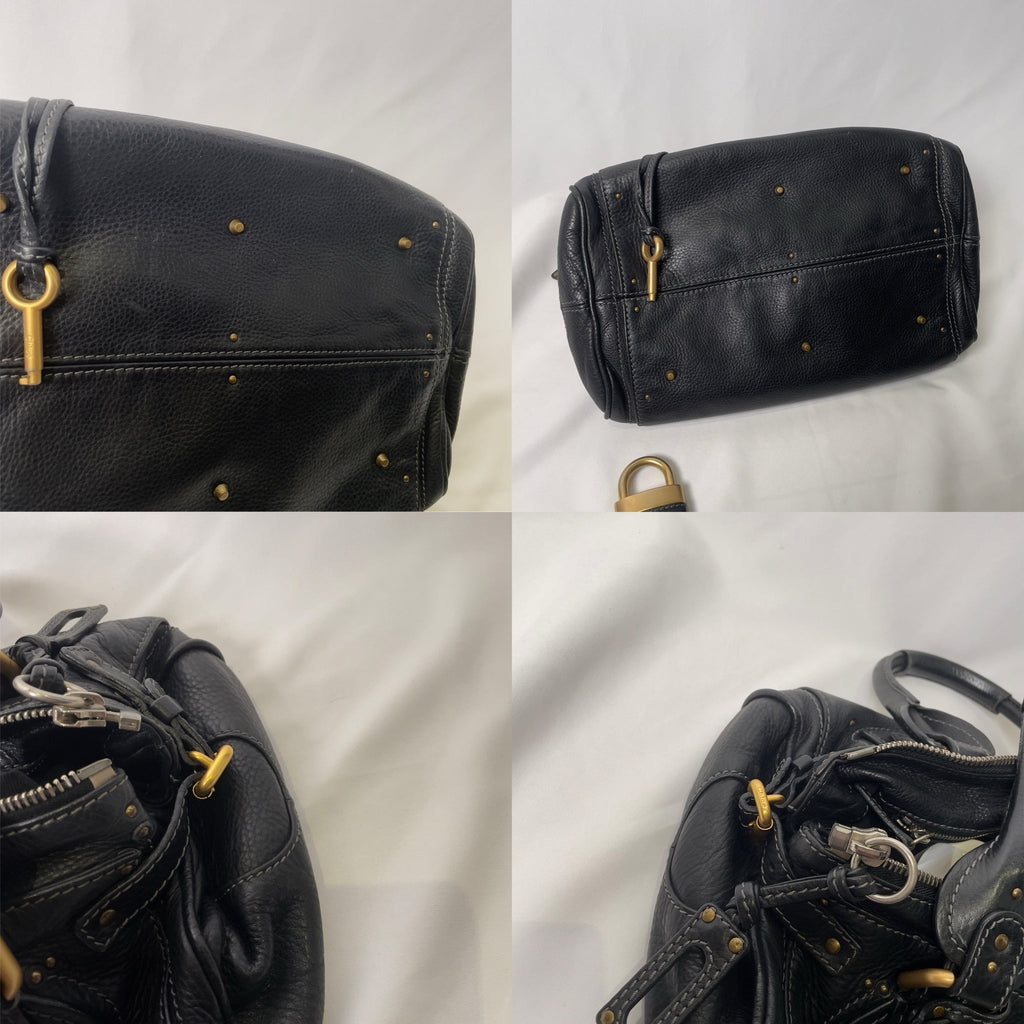 🔥 Pre-owned CHLOÉ 2009 paddington in black 🔥