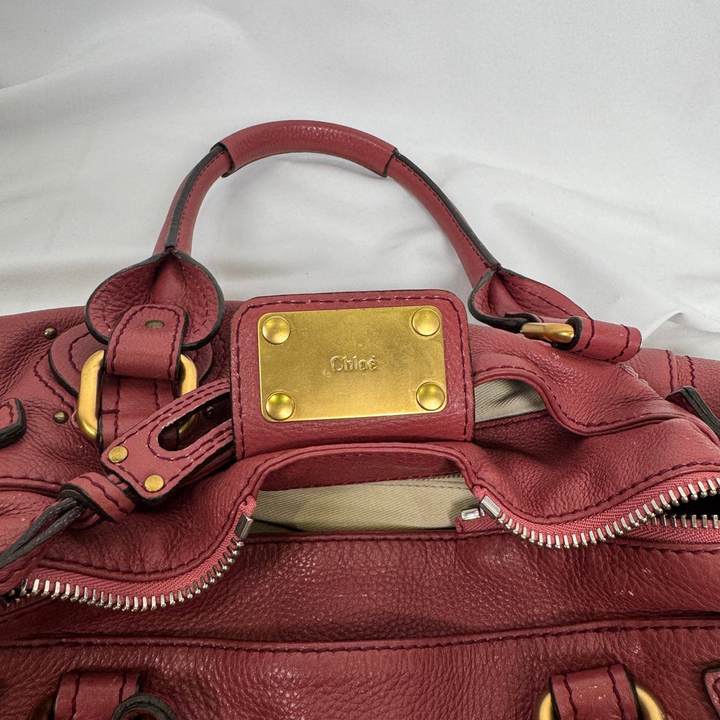 🔥 Pre-owned Chloé 2009 pink paddington 🔥