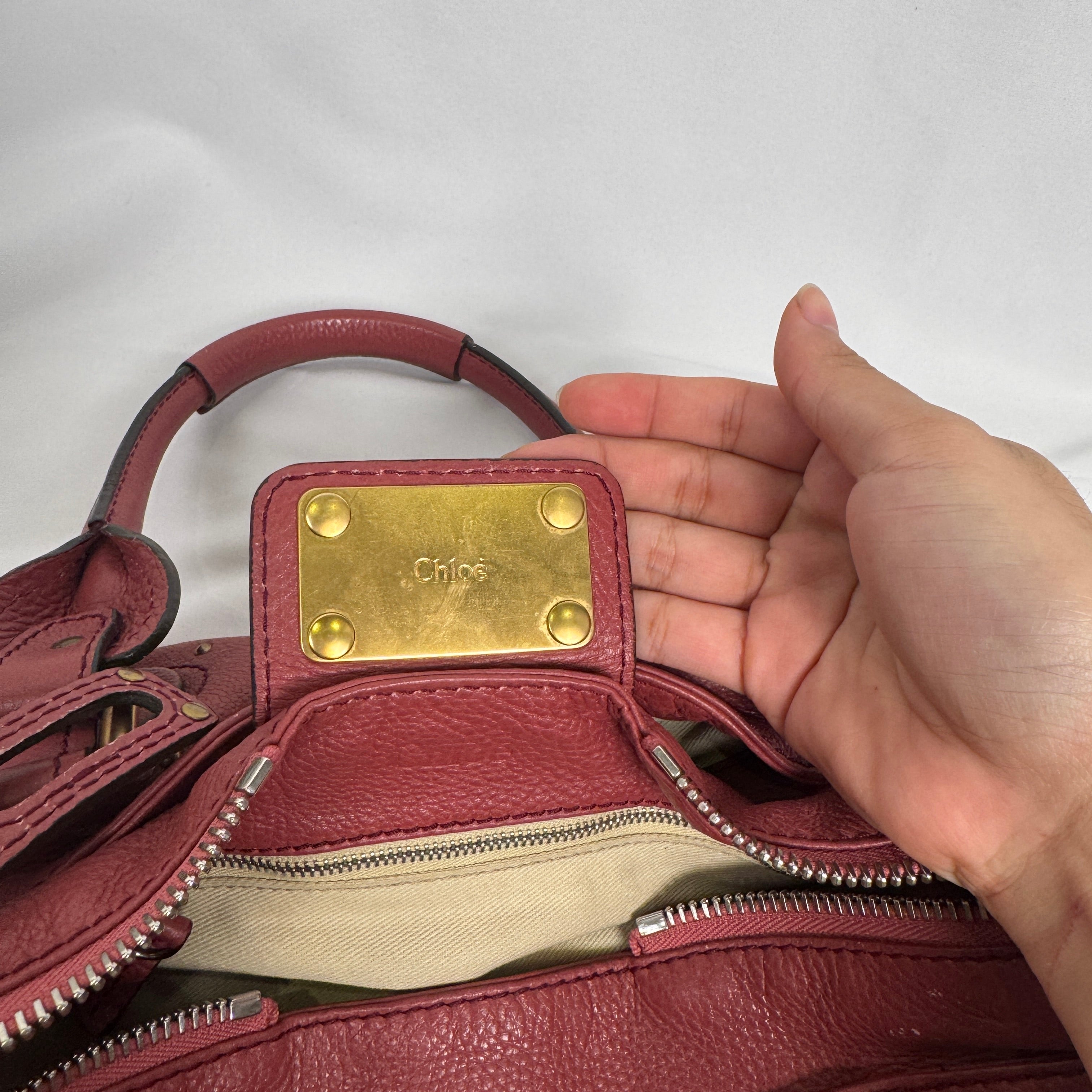 🔥 Pre-owned Chloé 2009 pink paddington 🔥