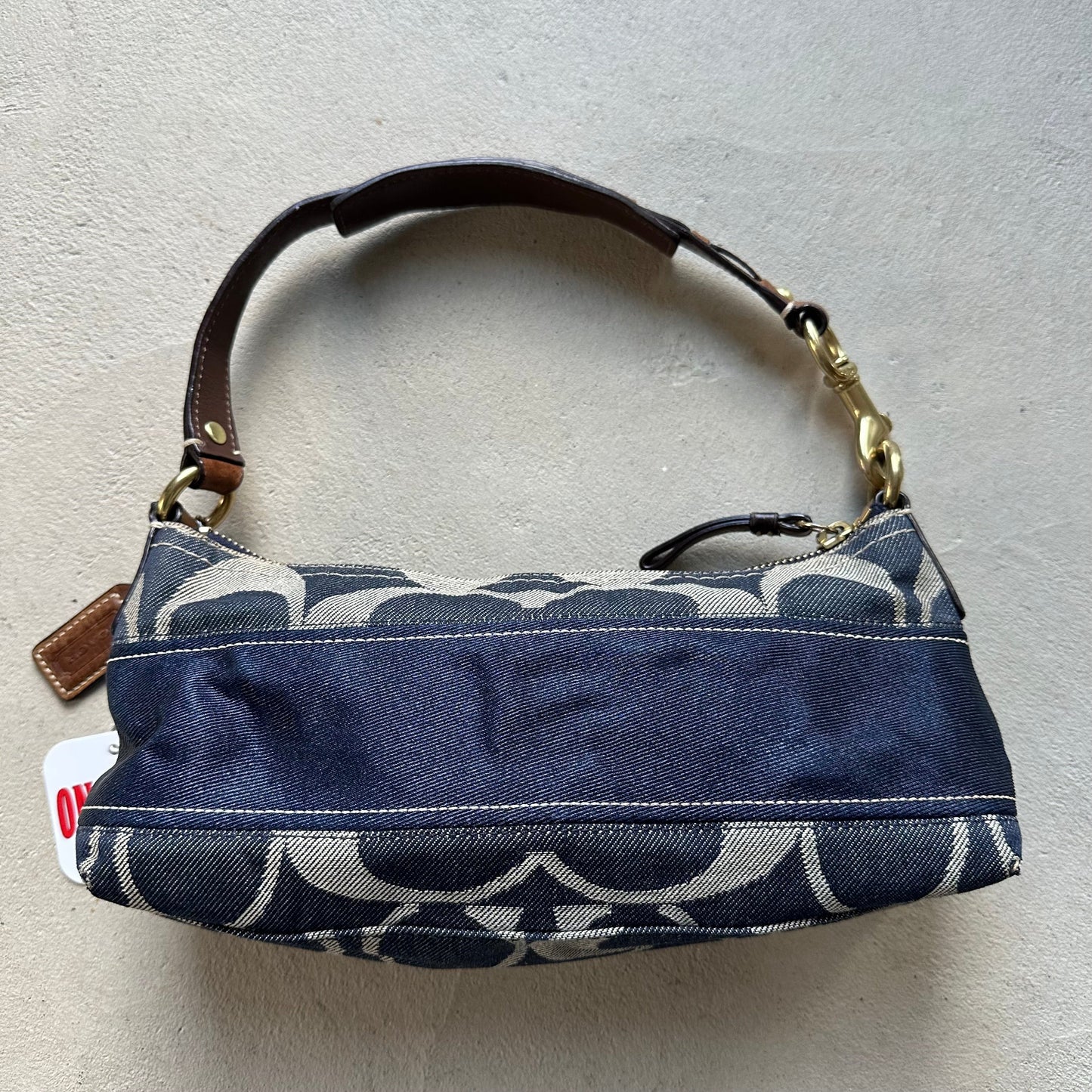 vintage y2k coach denim shoulder bag 2