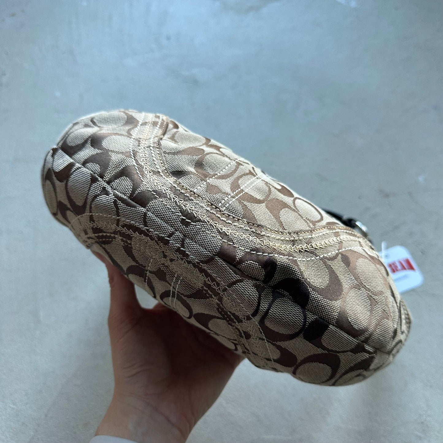 vintage y2k coach tan croissant shoulder bag 9