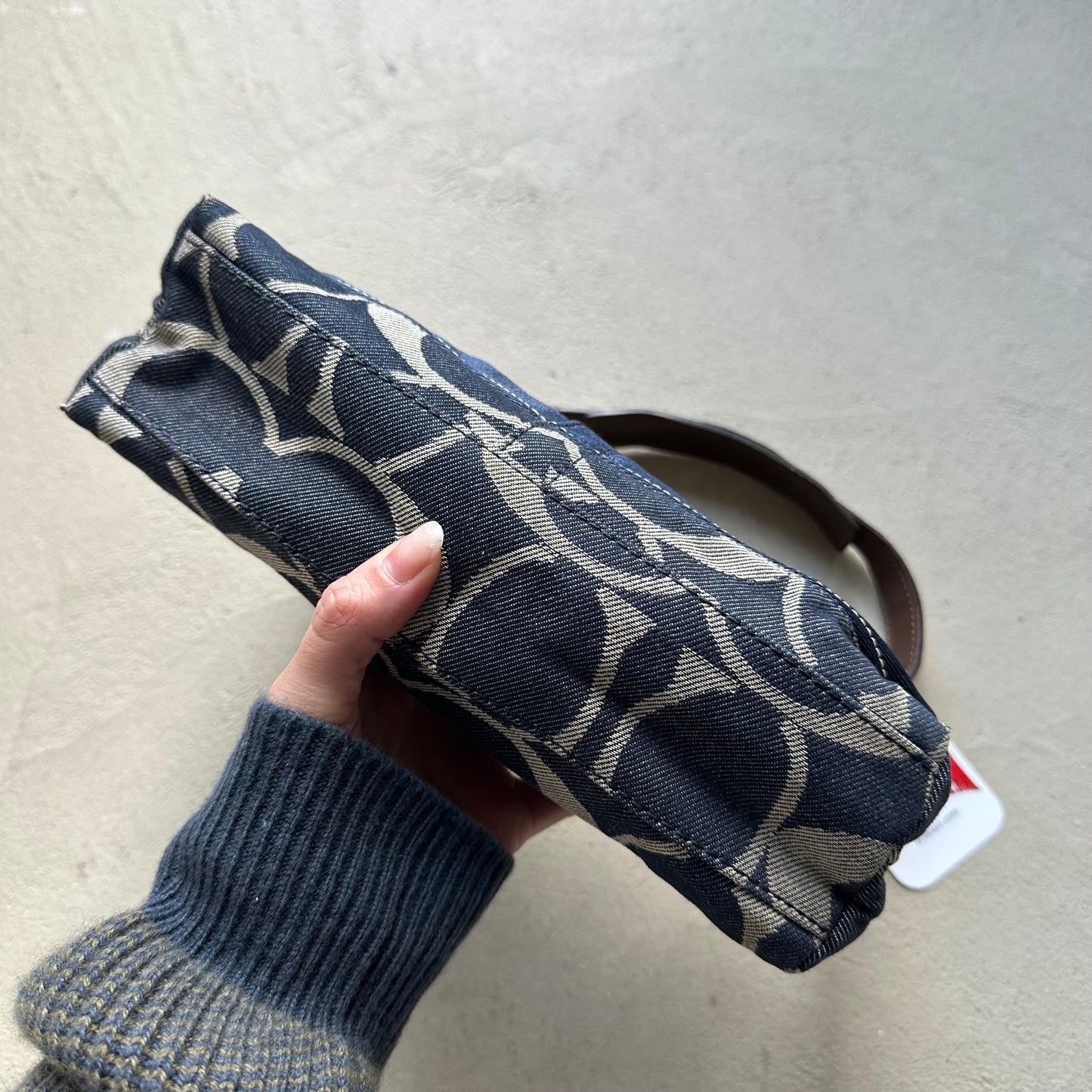 vintage y2k coach denim shoulder bag 2