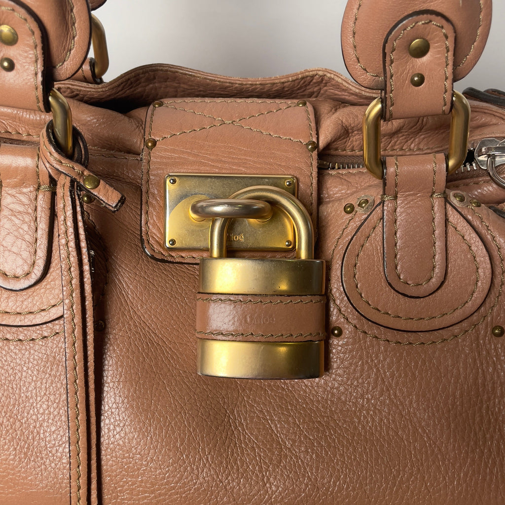🔥 Pre-owned CHLOÉ 2009 dusty rose paddington medium 🔥