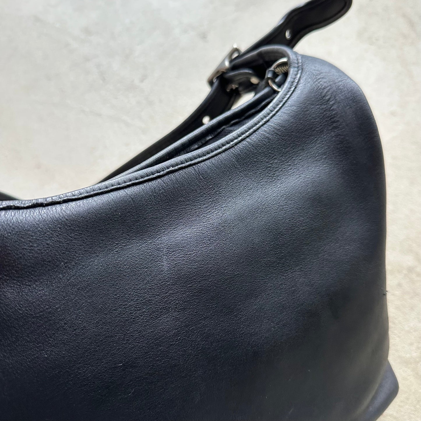 vintage y2k coach black shoulder bag 12