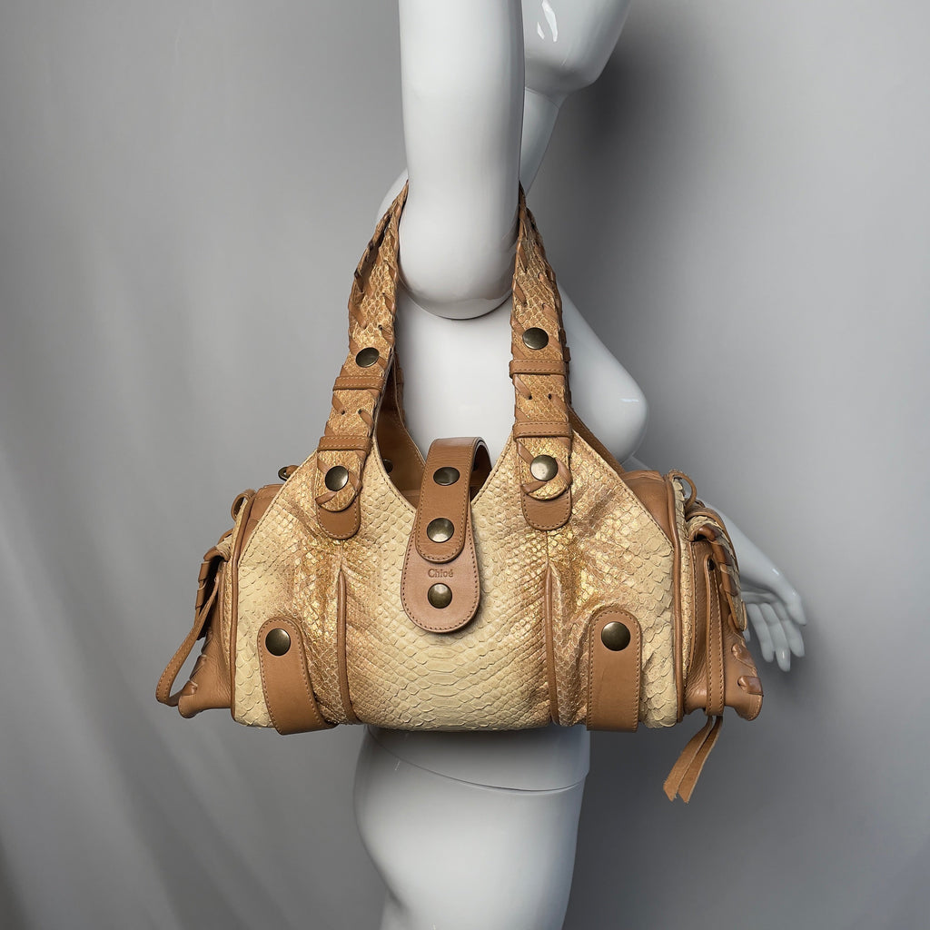 🔥 Pre-owned CHLOÉ glitter 2005 Silverado 🔥