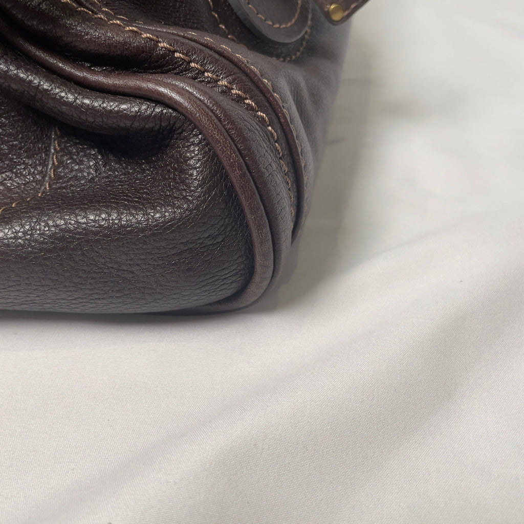 🔥 Pre-owned CHLOÉ 2011 brown paddington bag Swarovski 🔥