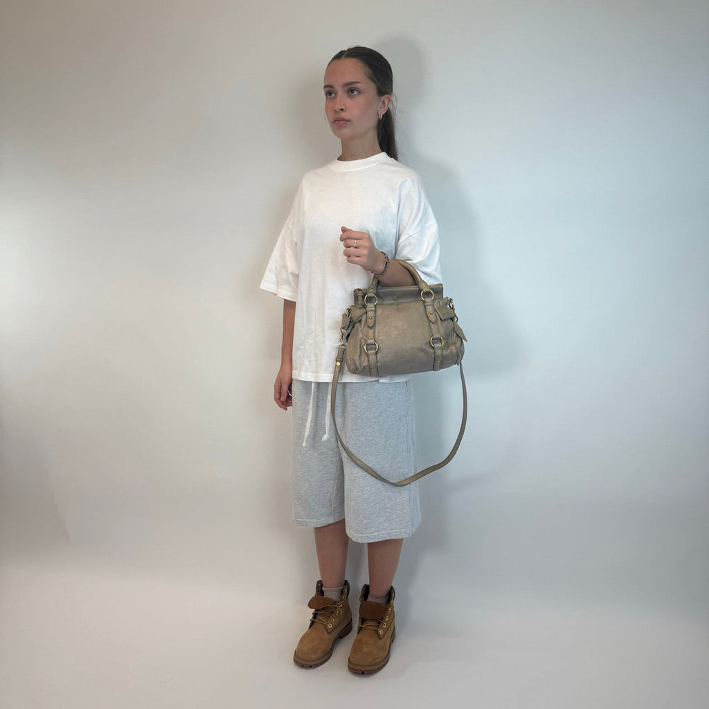 🔥 Pre-owned Miu Miu handbag Vitello Satchel small 🔥