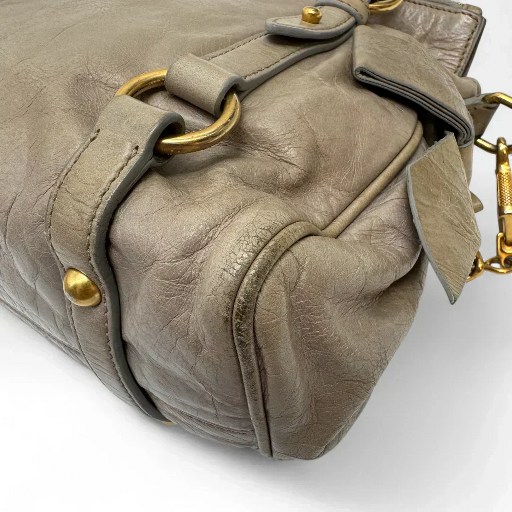 🔥 Pre-owned Miu Miu handbag Vitello Satchel small 🔥