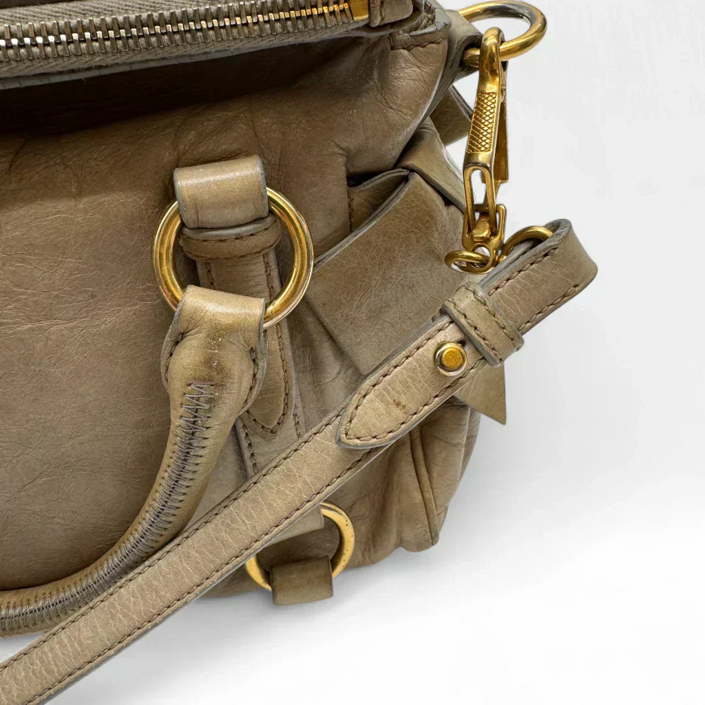 🔥 Pre-owned Miu Miu handbag Vitello Satchel small 🔥