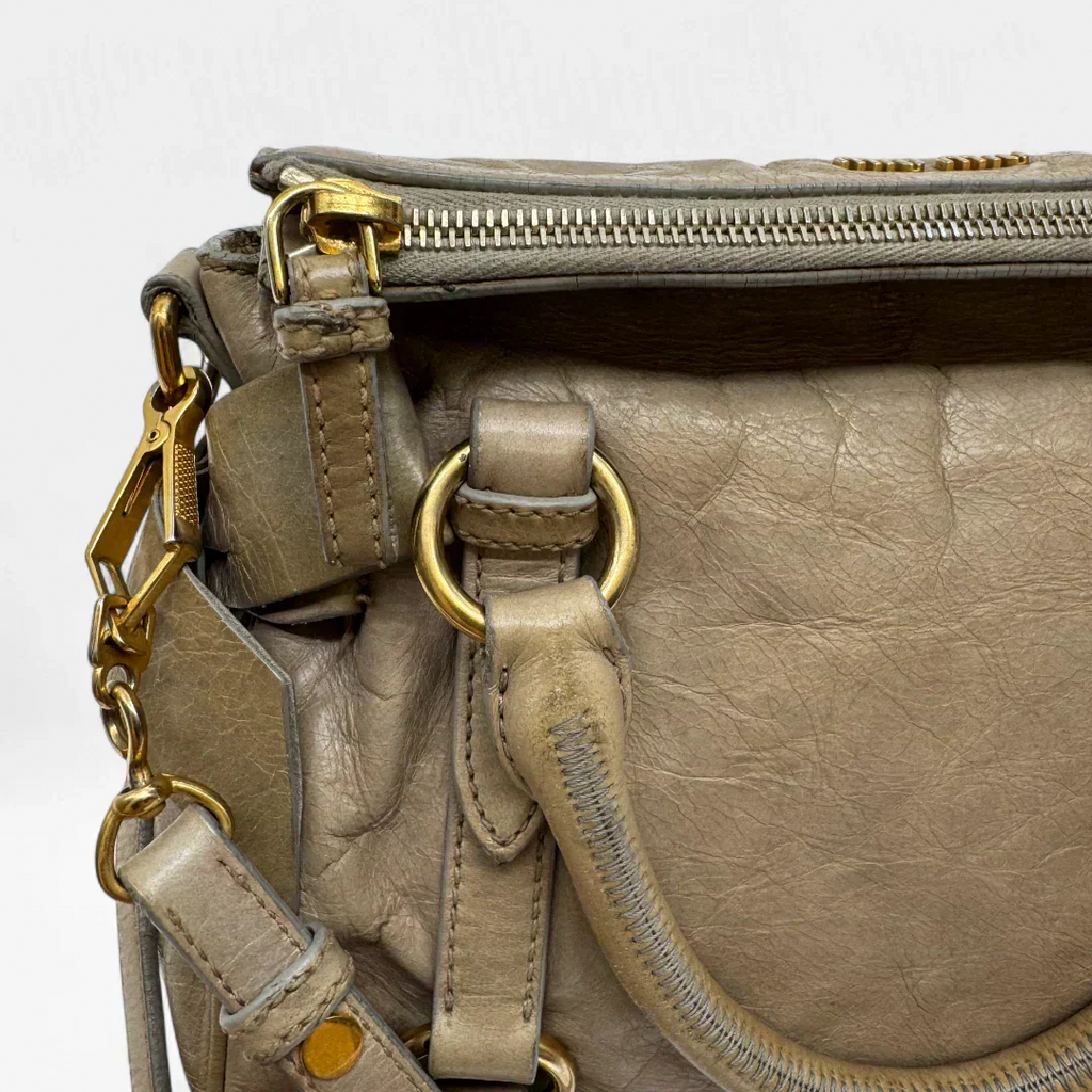 🔥 Pre-owned Miu Miu handbag Vitello Satchel small 🔥