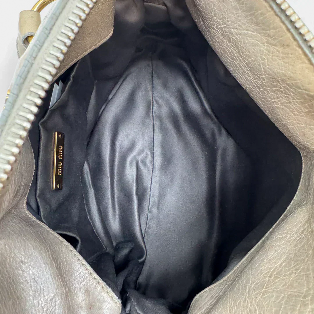 🔥 Pre-owned Miu Miu handbag Vitello Satchel small 🔥