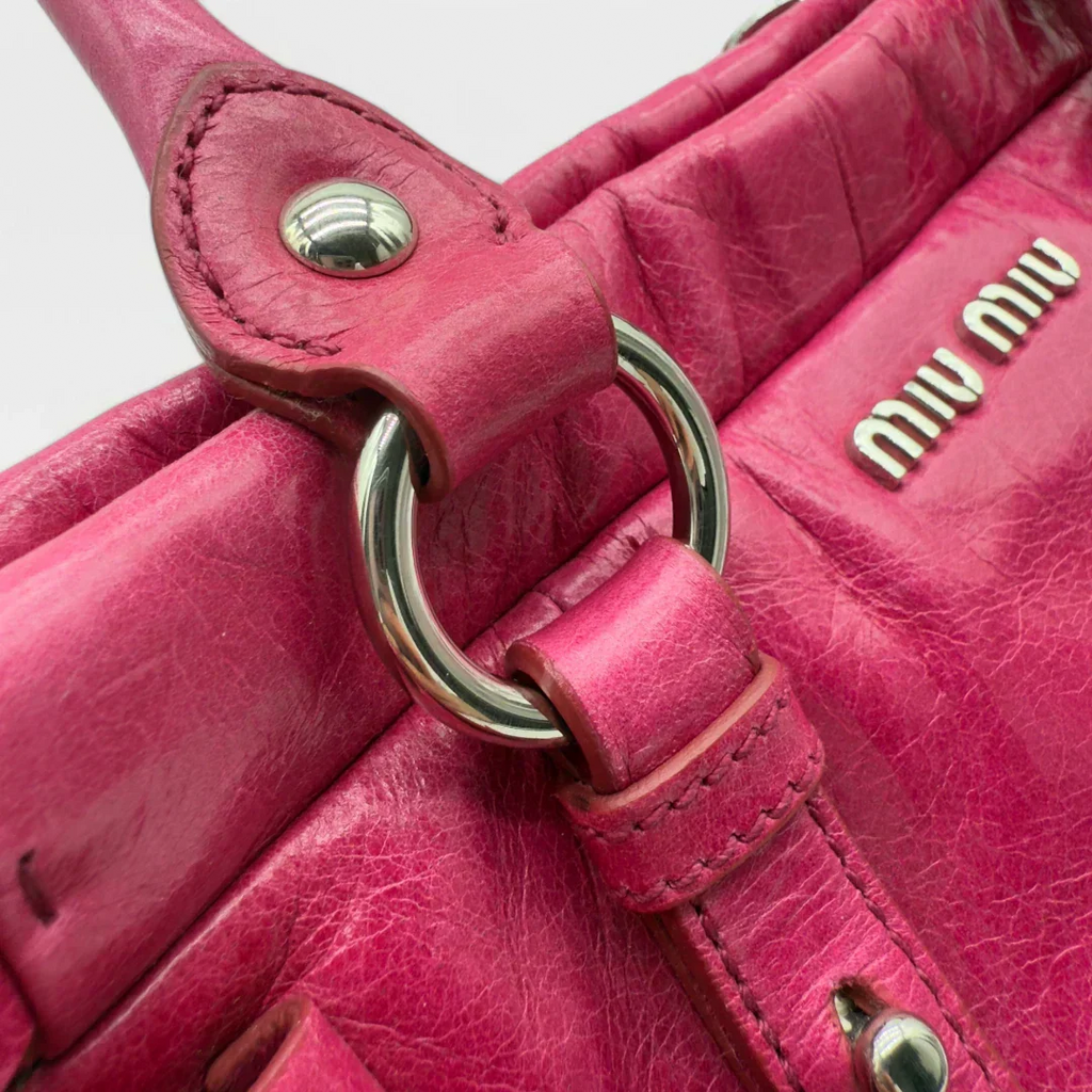🔥 Pre-owned Miu Miu handbag Vitello pink 🔥