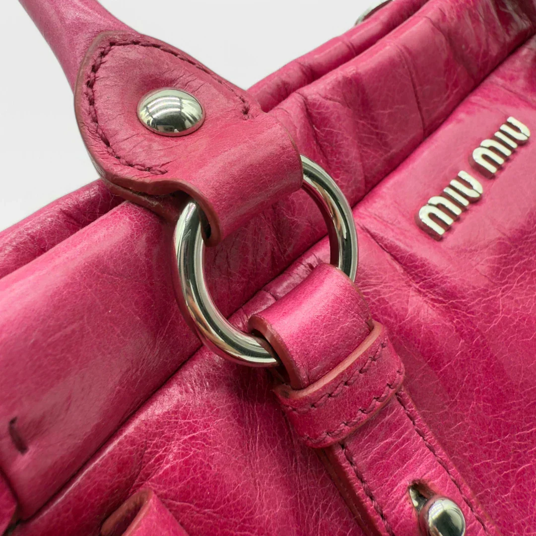 🔥 Pre-owned Miu Miu handbag Vitello pink 🔥