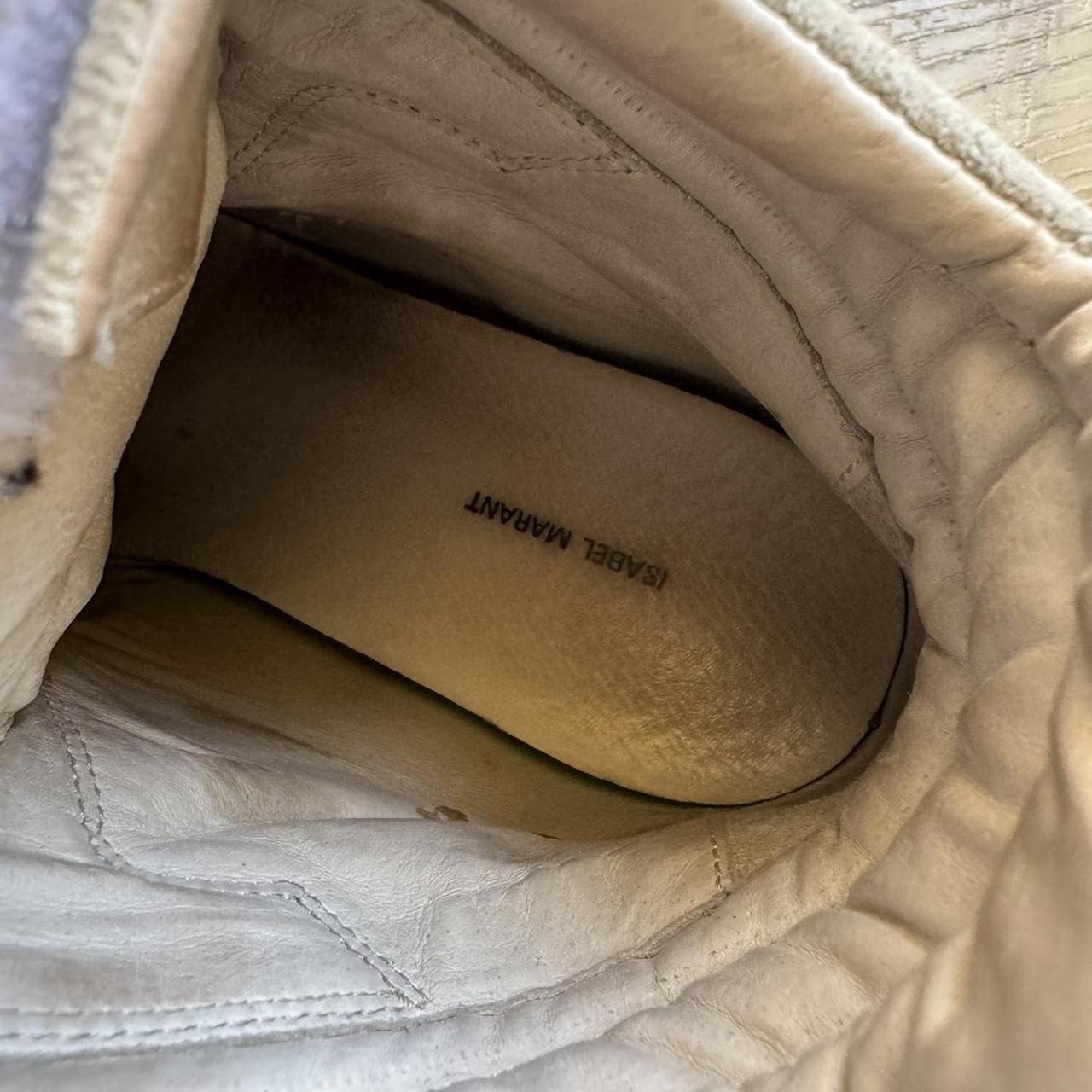 Isabel Marant Women's Cream and White Trainers