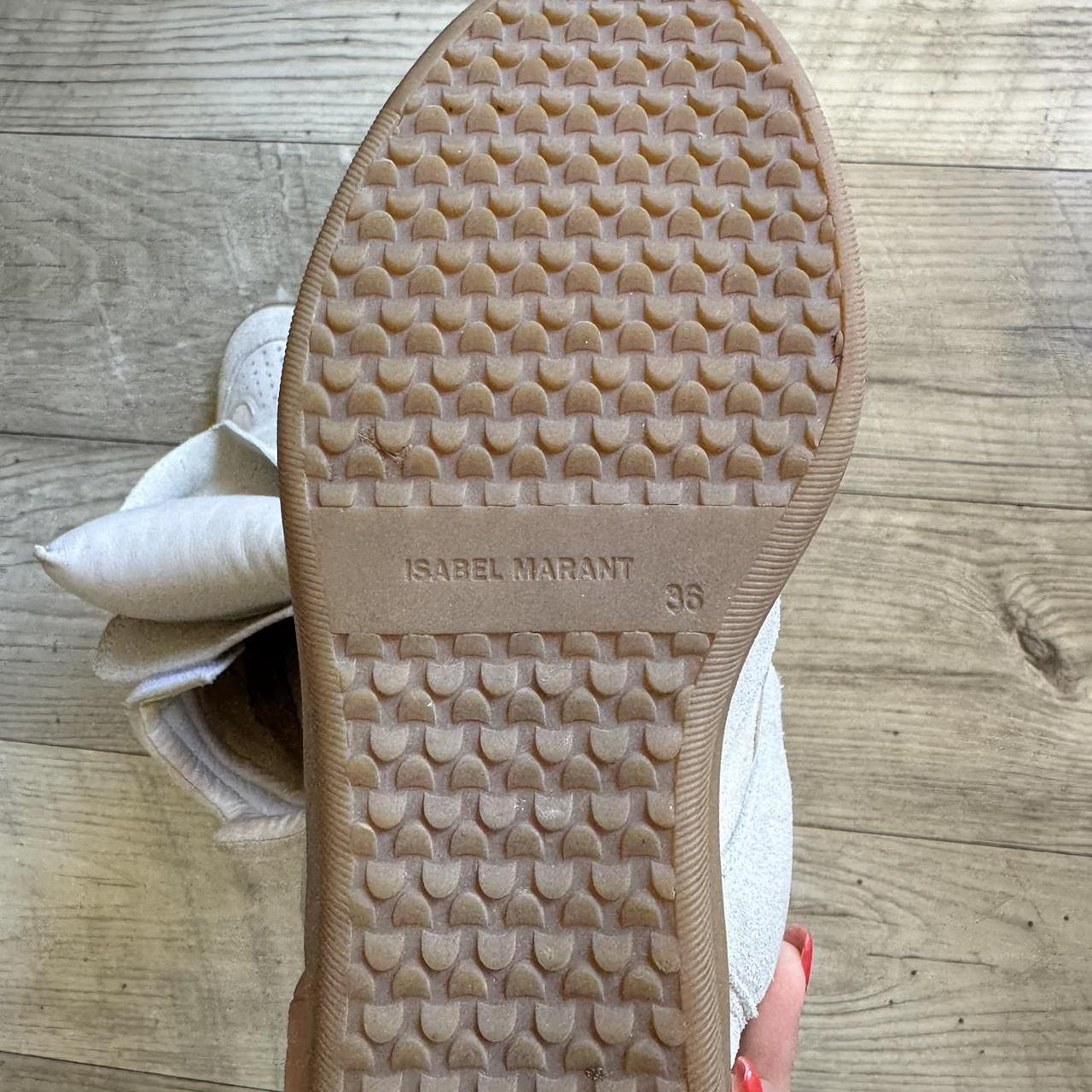 Isabel Marant Women's Cream and White Trainers