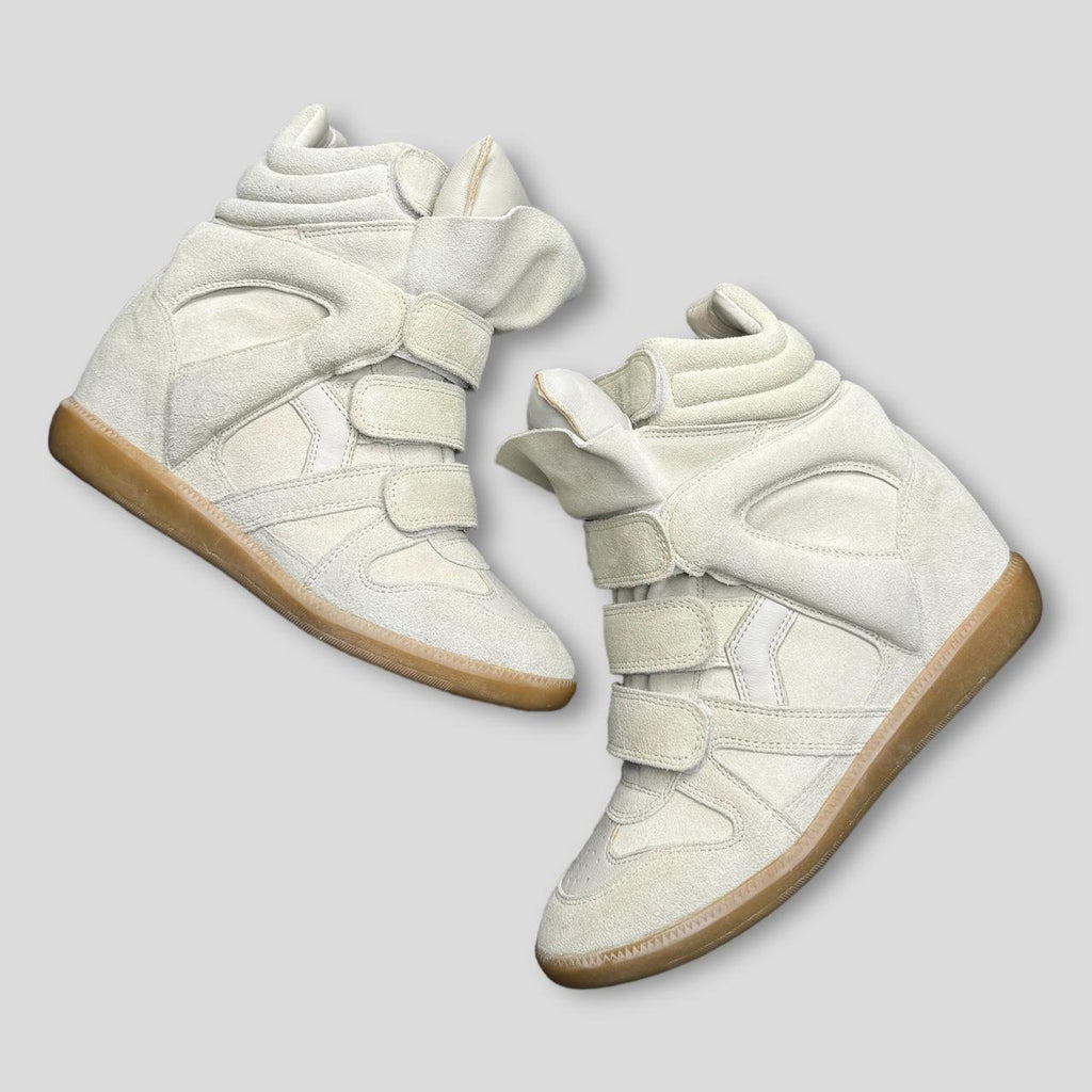 Isabel Marant Women's Cream Trainers