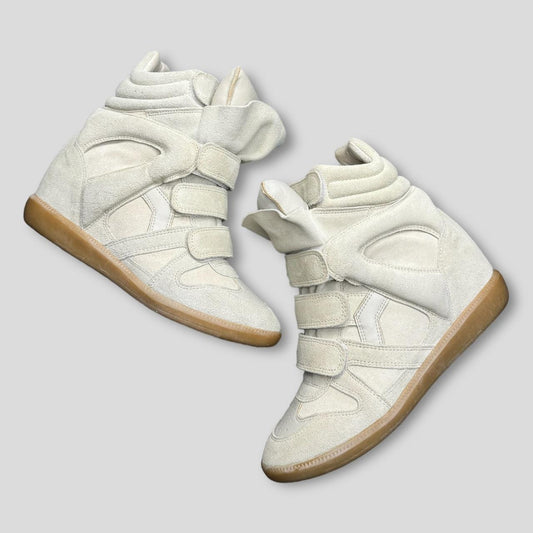 Isabel Marant Women's Cream Trainers