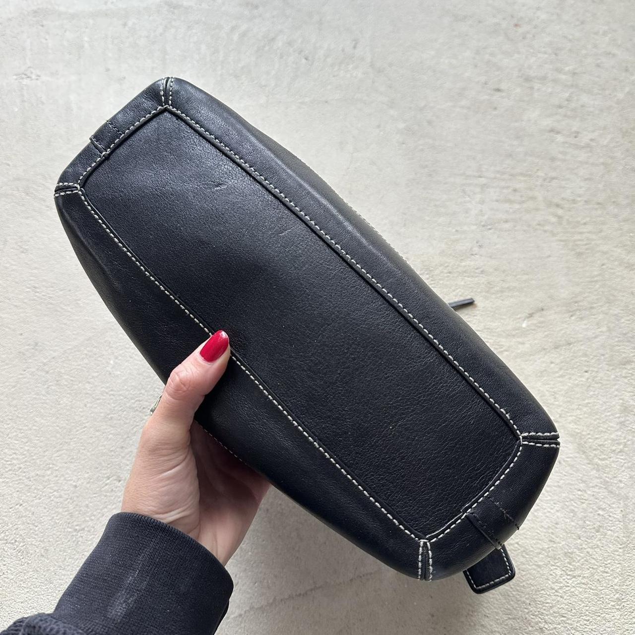 vintage y2k coach black shoulder bag 14