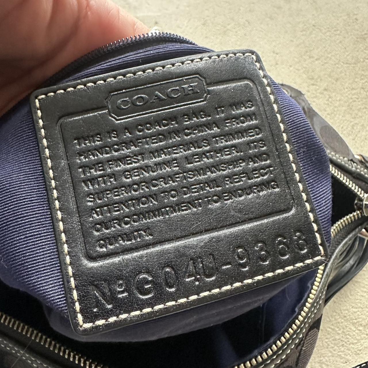 vintage y2k coach black shoulder bag 14