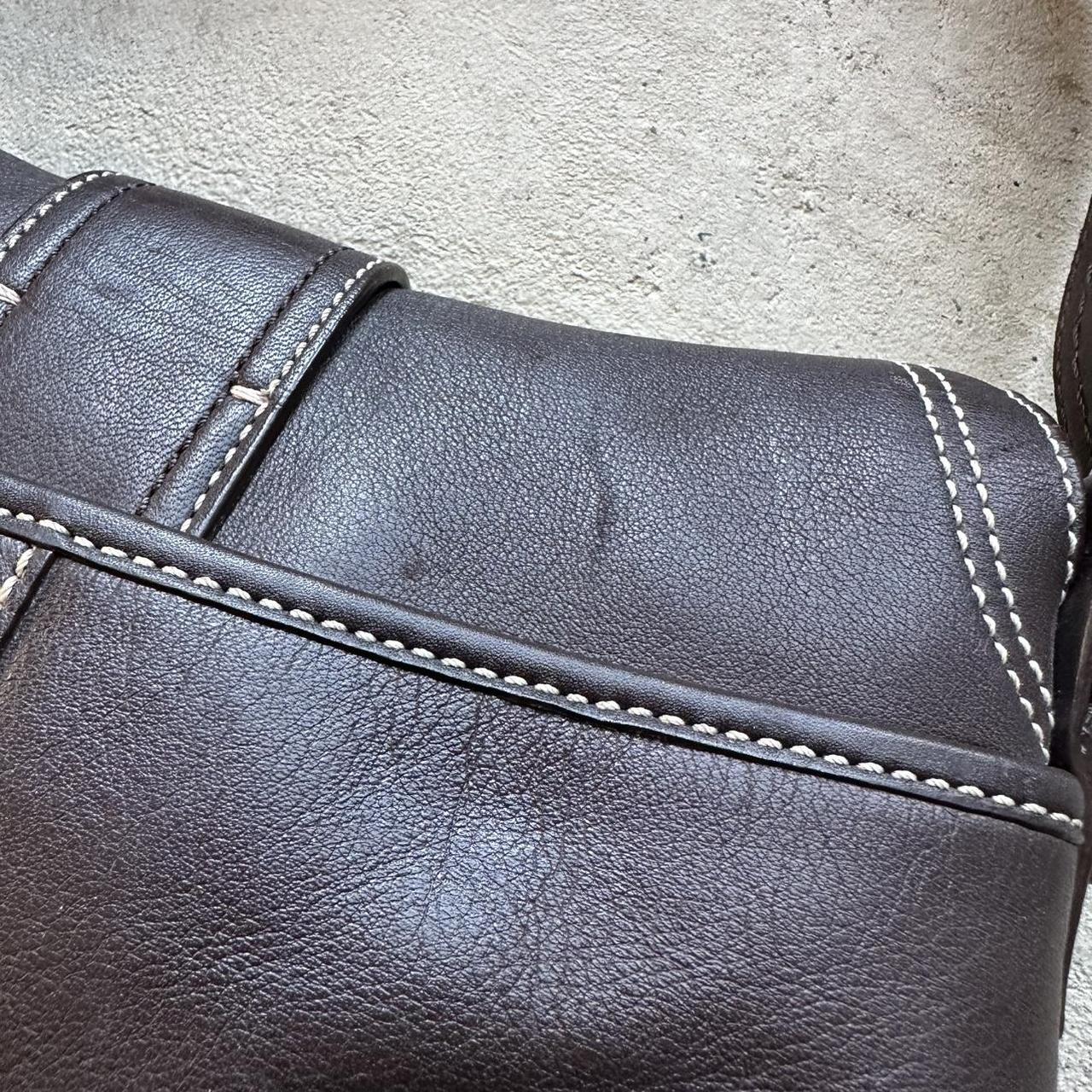 vintage y2k coach brown mini soho leather shoulder bag 15