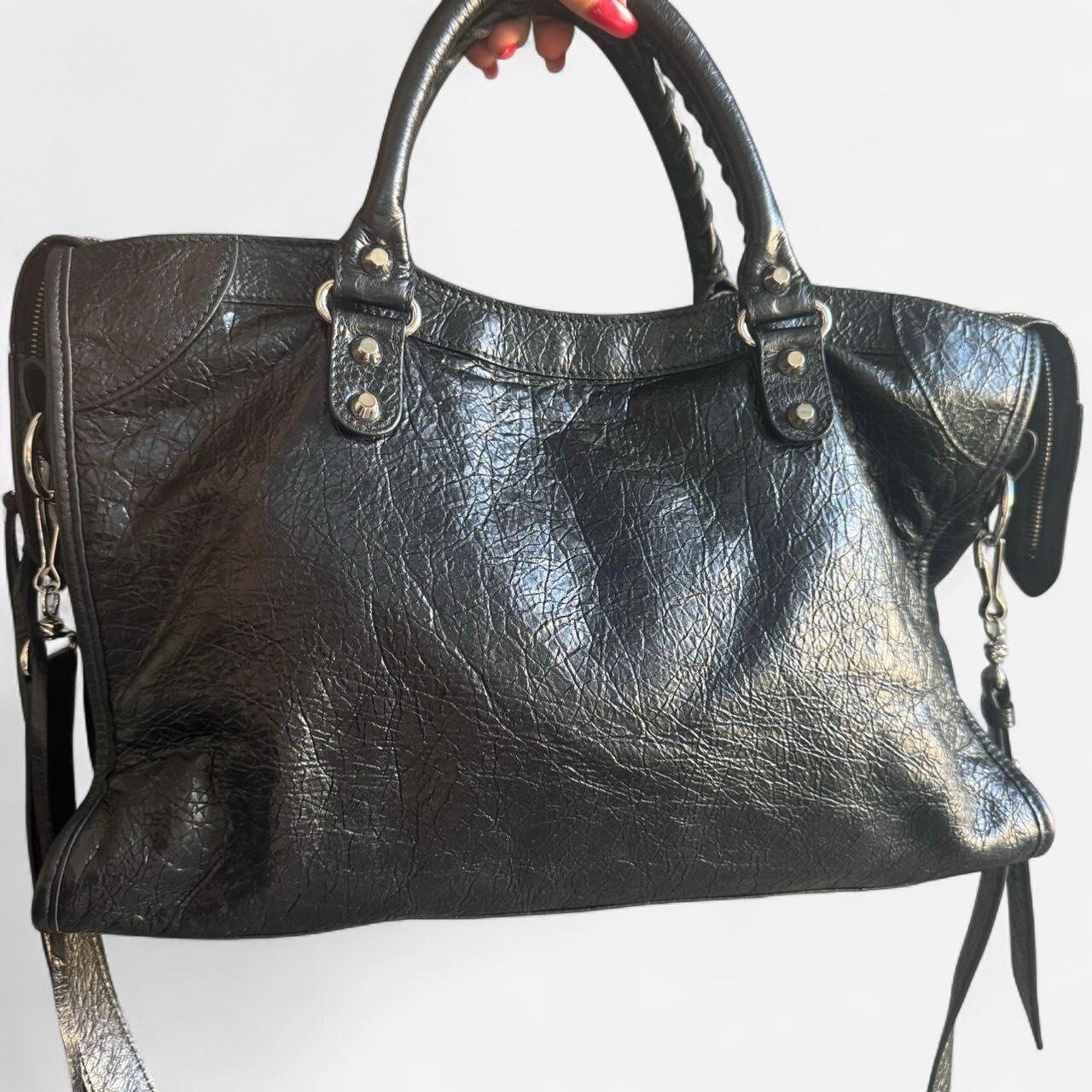 Authentic Balenciaga City Bag – Black