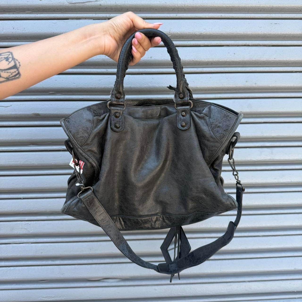 Vintage Balenciaga City Bag – Classic Moto Style