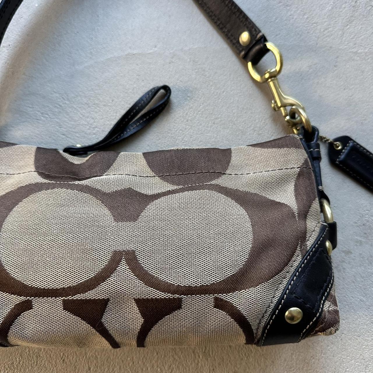 vintage y2k coach brown shoulder bag 11