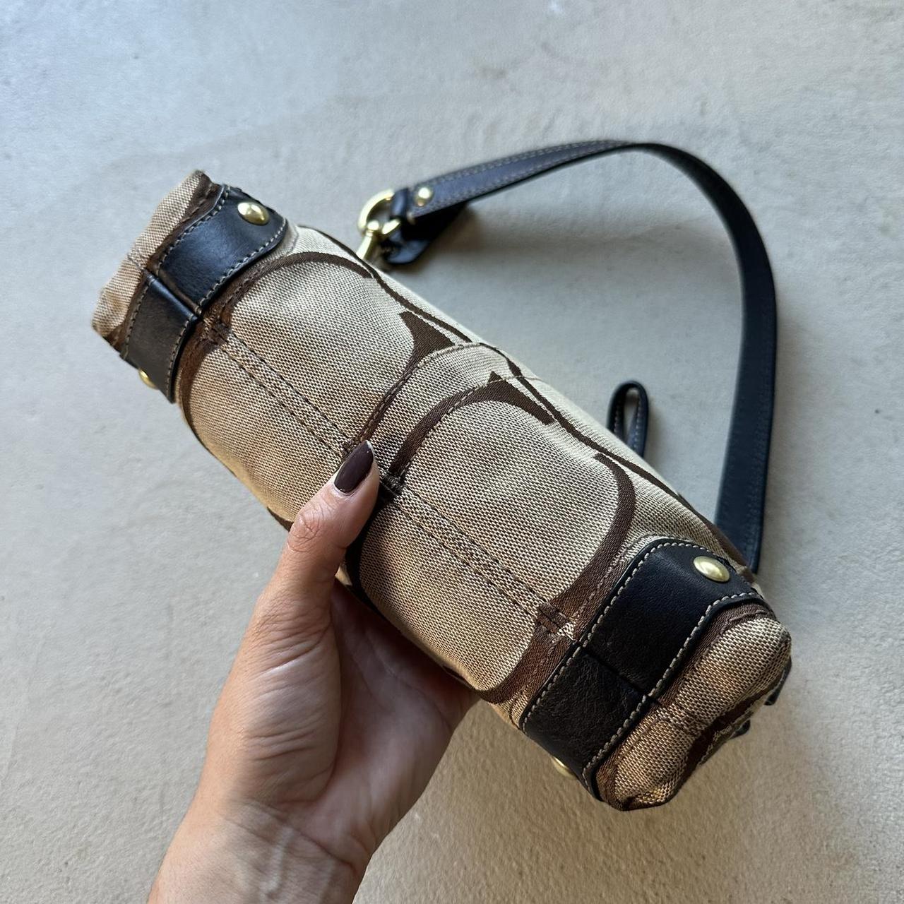 vintage y2k coach brown shoulder bag 11