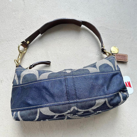 vintage y2k coach denim shoulder bag 2