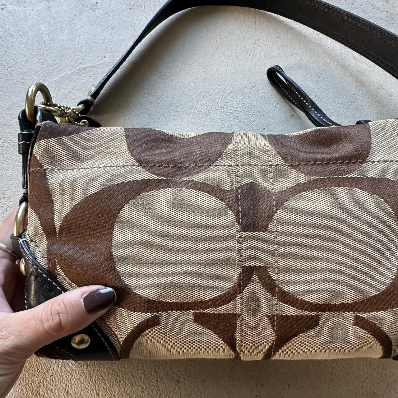 vintage y2k coach brown shoulder bag 11