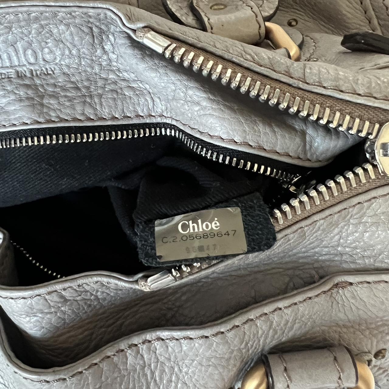 Authentic Chloé Paddington Bag – Grey
