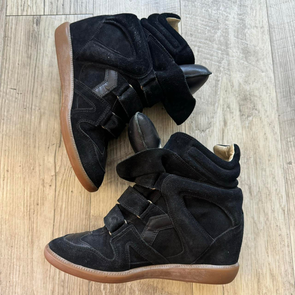 Authentic Isabel Marant Bekett Wedge Sneakers