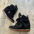 Authentic Isabel Marant Bekket Wedge Sneakers