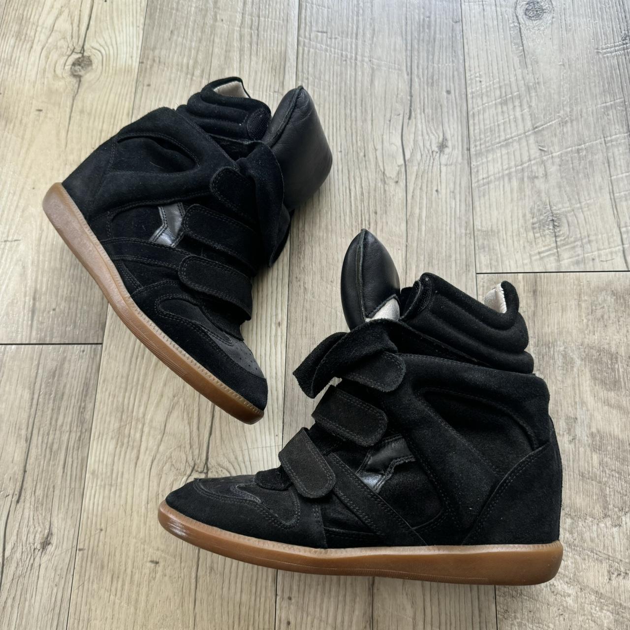 Authentic Isabel Marant Bekket Wedge Sneakers