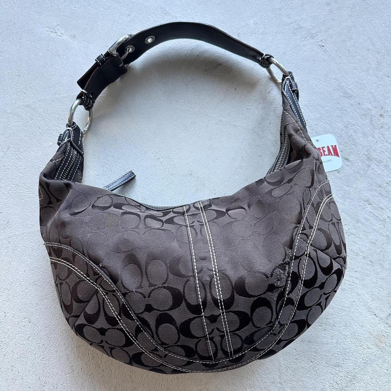 vintage y2k coach brown croissant shoulder bag 9