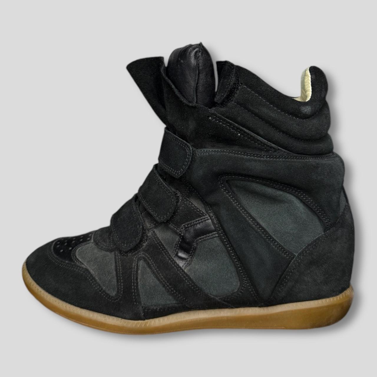 Isabel Marant Women's Black and Grey Trainers