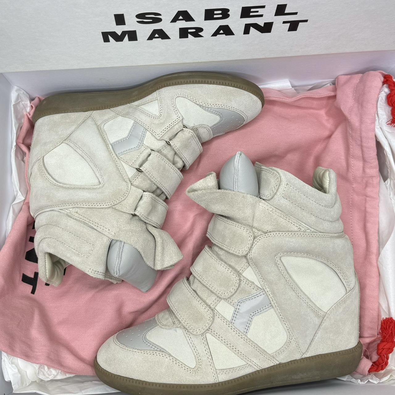 Isabel Marant Women's Cream Trainers