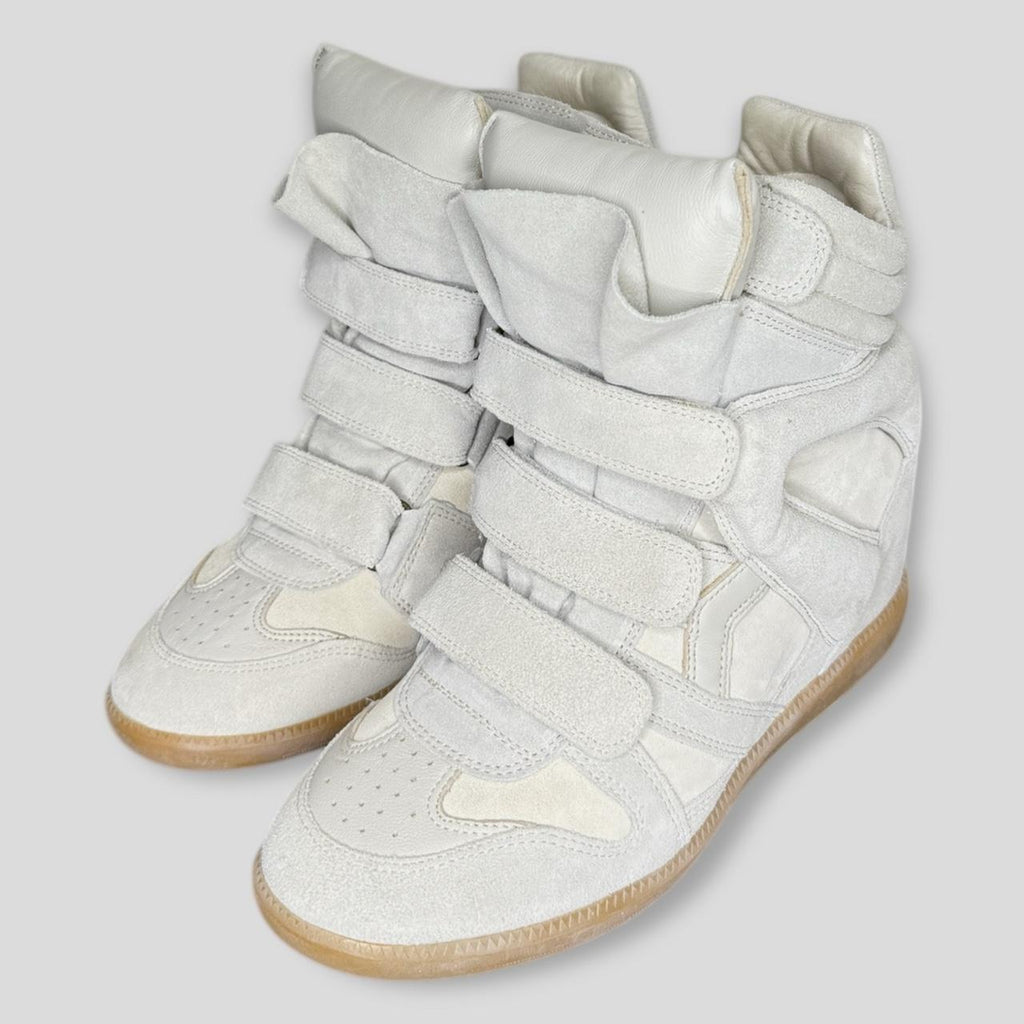 Isabel Marant Women's Cream and White Trainers