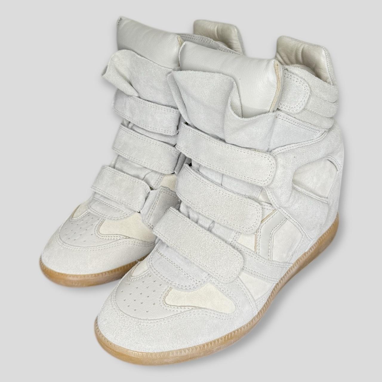 Isabel Marant Women's Cream and White Trainers