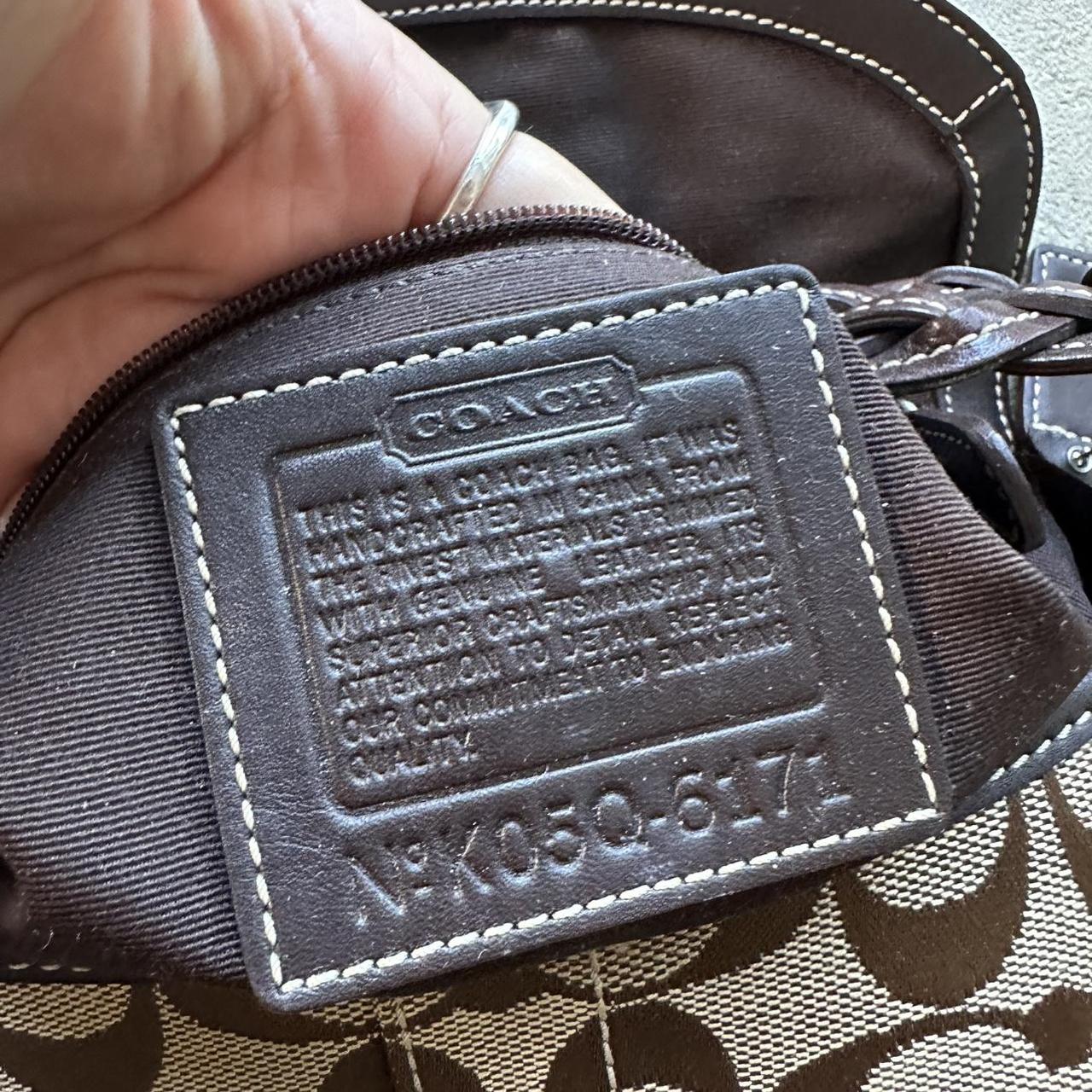 vintage y2k coach tan mini soho shoulder bag 24